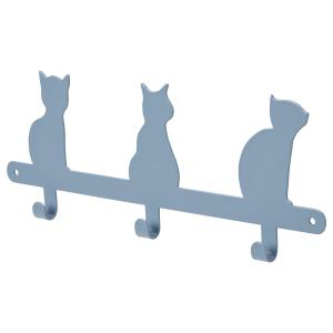 IKEA - perchero con 3 perchas, gato, 34 cm gato