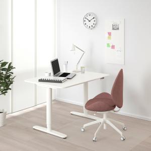 IKEA - Escritorio elevable ajustable altura blanco