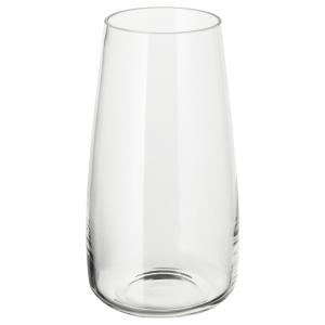 IKEA - Florero jarrón, vidrio incoloro, Altura: 30 cm vidri…
