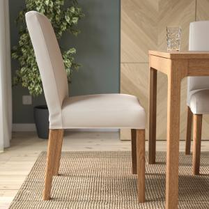 IKEA - silla, efecto robleHallarp beige efecto roble/Hallar…