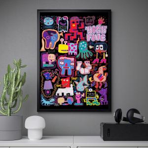 IKEA - lámina, apretón de manos, 50x70 cm apretón de manos…