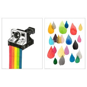 IKEA - lámina, captura los colores, 40x50 cm captura los co…