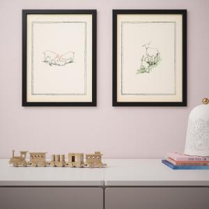 IKEA - lámina, juego amistoso, 30x40 cm juego amistoso