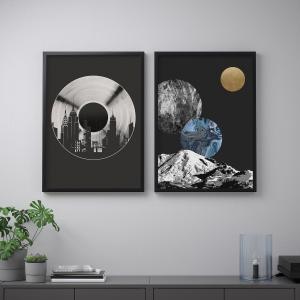 IKEA - lámina, vinilo urbano, 50x70 cm vinilo urbano