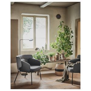 IKEA - sillón, Vissle gris oscuroKabusa gris oscuro Vissle…