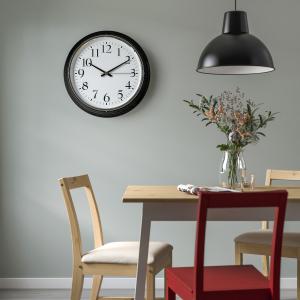 IKEA - reloj de pared, negro, 59 cm negro