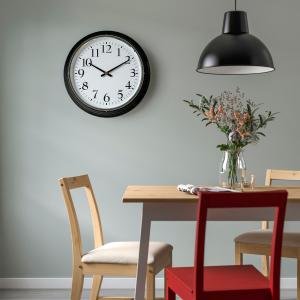 IKEA - reloj de pared, negro, 59 cm negro