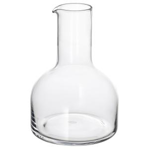 IKEA - garrafa, vidrio incoloro, 1 l vidrio incoloro