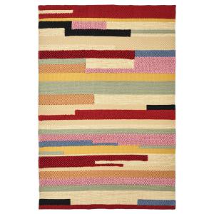 IKEA - alfombra, pelo corto, a mano multicolorrojo, 170x240…