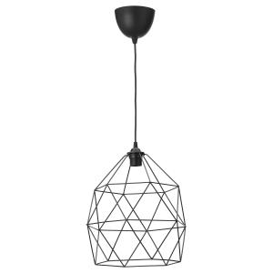 IKEA - HEMMA lámpara de techo, negro, 30 cm negro 30 cm