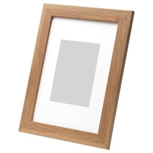 IKEA - Marco, efecto madera, marrón claro, 21x30 cm efecto…