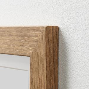 IKEA - Marco, efecto madera, marrón claro, 50x70 cm efecto…