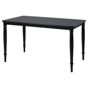 IKEA - mesa de comedor, negro, 130x80 cm negro