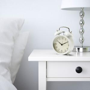 IKEA - despertador, blanco, 10 cm blanco
