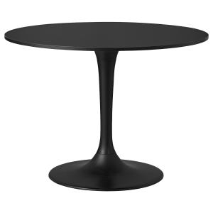 IKEA - mesa, negronegro, 103 cm negro/negro