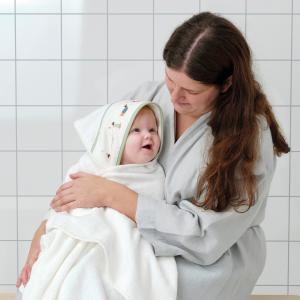 IKEA - toalla para bebé con capucha, motivo cachorroblanco,…