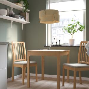 IKEA - EKEDALEN mesa y dos sillas, roble efecto robleOrrsta…