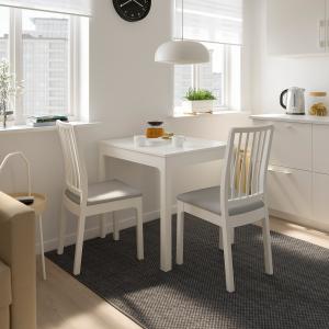IKEA - mesa extensible, blanco, 80120x70 cm - Hemos bajado…