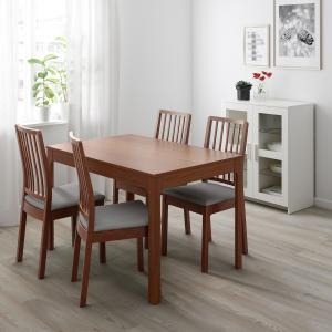 IKEA - mesa extensible, marrón, 120180x80 cm - Hemos bajado…
