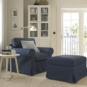 IKEA - sillón, Kilanda azul oscuro Kilanda azul oscuro