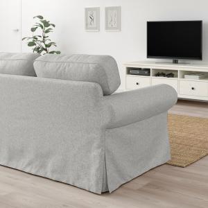 IKEA - sofá de 3 plazas,  chaiselongueTallmyra blanconegro…