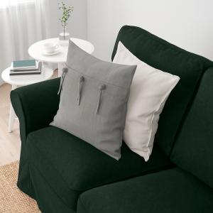 IKEA - sofá de 3 plazas,  chaiselongueTallmyra verde oscuro…