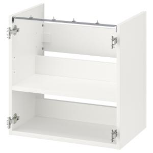 IKEA - armariolavabo con balda, blanco, 60x40x60 cm blanco…