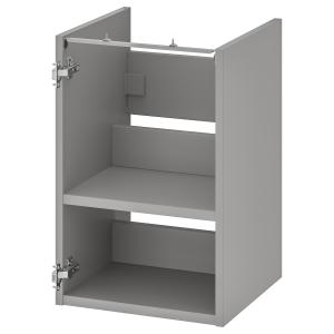 IKEA - armariolavabo con balda, gris, 40x40x60 cm gris 40x4…
