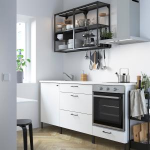 IKEA - cocina, antracitablanco, 203x63.5x222 cm antracita/b…