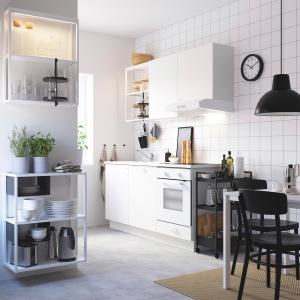 IKEA - cocina, blanco, 183x63.5x222 cm blanco