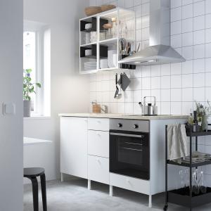 IKEA - cocina, blanco, 163x63.5x222 cm blanco