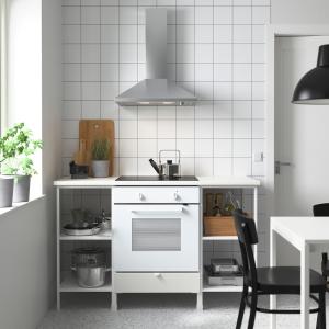IKEA - combinación de almacenaje, blanco, 143x63.5x91 cm bl…