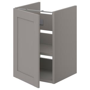 IKEA - mueble lavabo con baldapuerta, grismarco gris, 40x42…