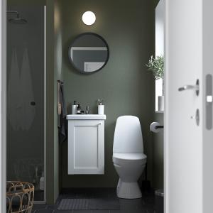 IKEA - Armario lavabo 1prta blanco estructura/blanco Pilkån…