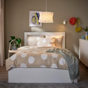 IKEA - HEMMA lámpara de techo, blancoblanco, 33 cm blanco/b…