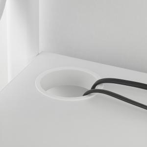 IKEA - escritorio gaming, blanco, 140x74x73 cm blanco