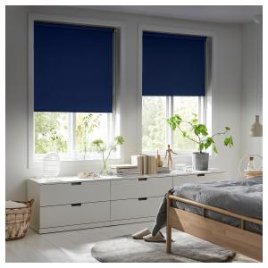 IKEA - estor opaco, azul, 80x195 cm azul 80x195 cm