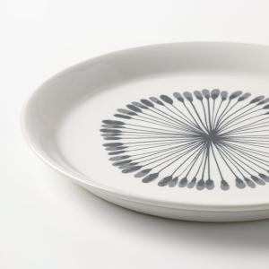 IKEA - plato, blancocon motivos, 19 cm blanco/con motivos