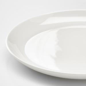 IKEA - plato, blanco, 19 cm blanco