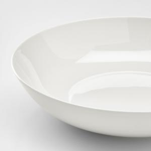 IKEA - plato hondo, blanco, 23 cm blanco 23 cm