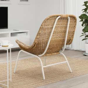 IKEA - sillón con cojines, ratánRisane natural ratán/Risane…