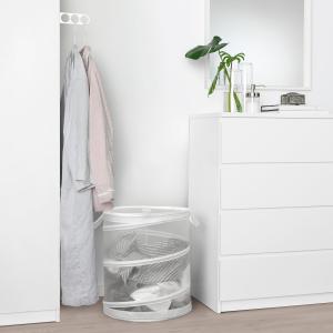 IKEA - Cesto de ropa blanco