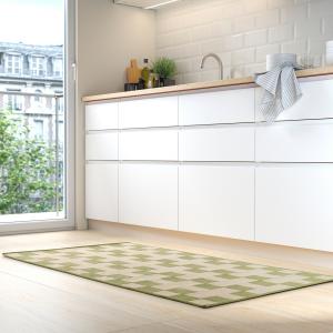 IKEA - alfombra de cocina, tejido plano verdehueso, 80x150…