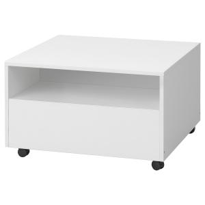 IKEA - mesa de centro, blanco, 65x65 cm blanco