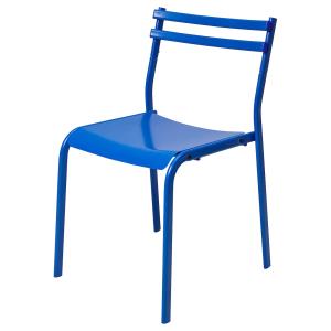 IKEA - silla, metalazul metal/azul