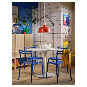 IKEA - silla, metalazul metal/azul