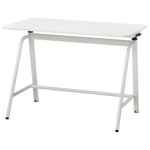 IKEA - escritorio elevable, blanco, 100x60 cm blanco