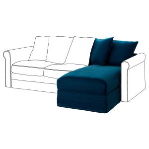 IKEA - Funda chaiselongue Djuparp azul verdoso oscuro