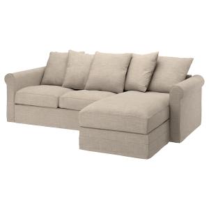 IKEA - funda para sofá de 3 plazas,  chaiselongueHillared b…