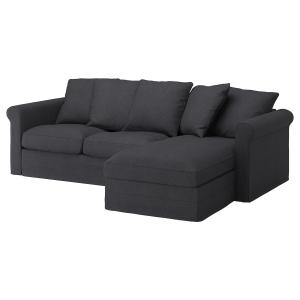 IKEA - Funda para sofá de 3 plazas  chaiselongue/Sporda gri…